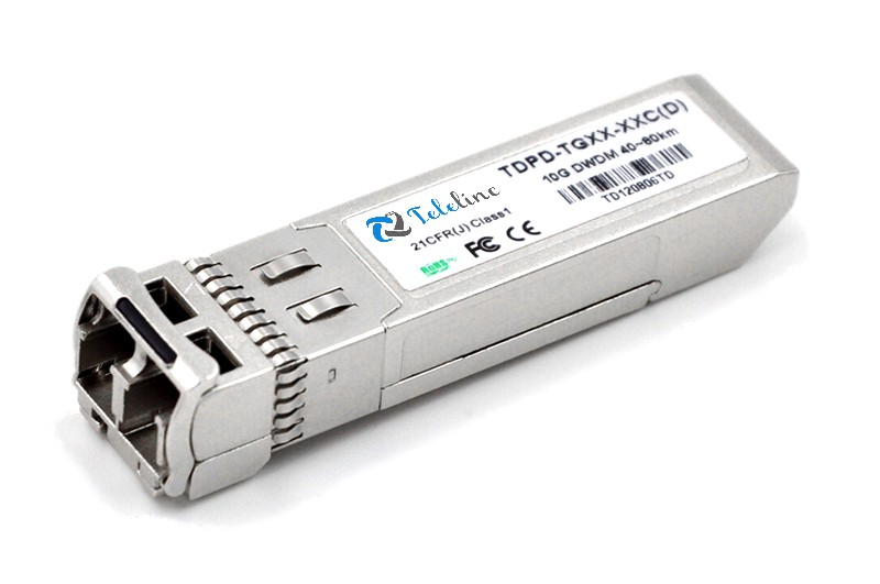 10G DWDM 100GHZ SFP+ 80KM TRANSCEIVER