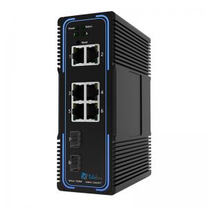 TLM500-6GT2GS 6Ports 10/100/1000MBase and 1 SFP Slots Managed Industrial Switch