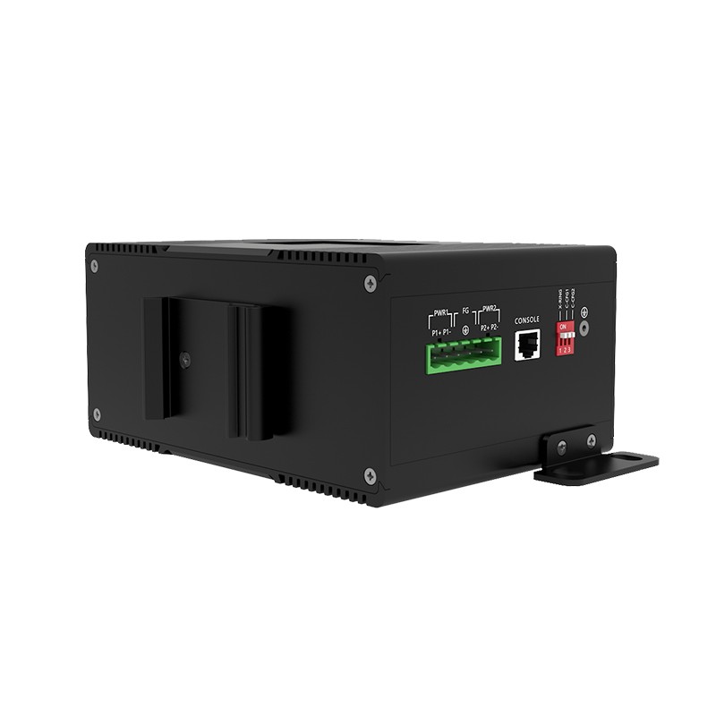 TLM505-4GT8GS 4 Ports 10/100/1000MBase and 8 SFP Slots Managed Industrial Switch